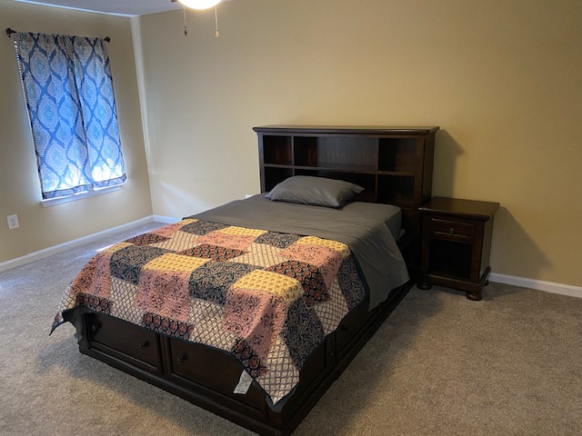 clean and warm lighting bedroom